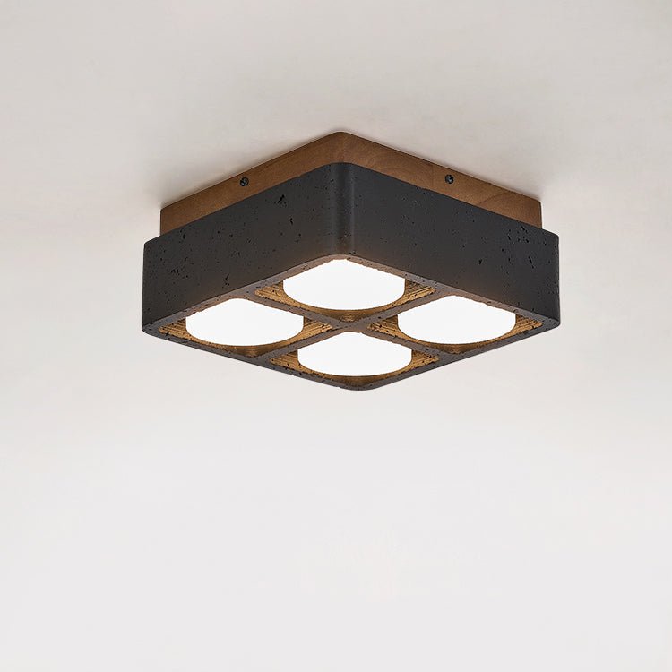 Multi Spot Square Ceiling Lamp