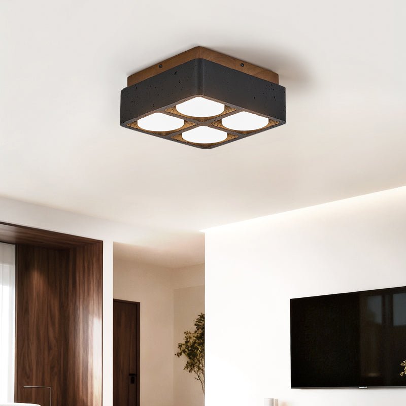 Multi Spot Square Ceiling Lamp