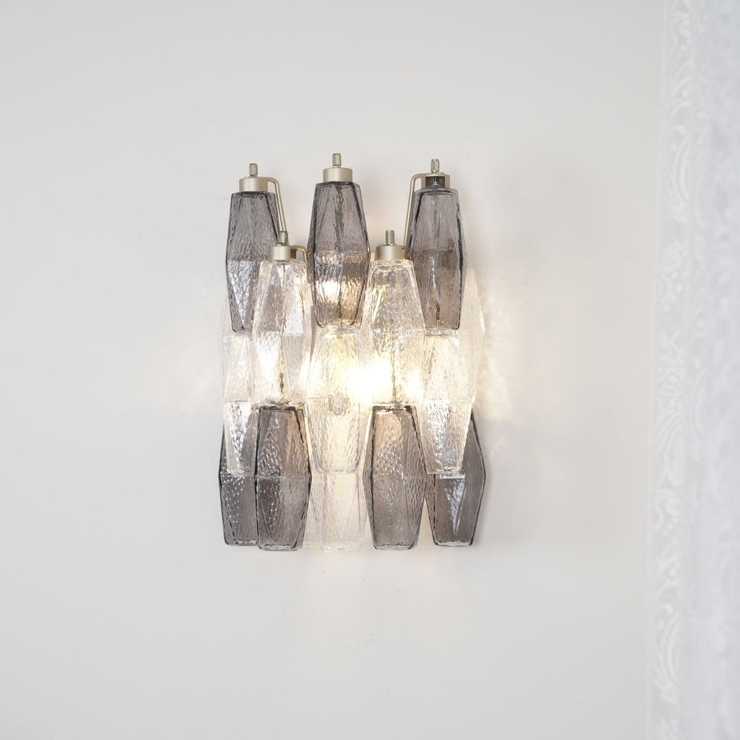 Rhombus Glass Wall Lamp