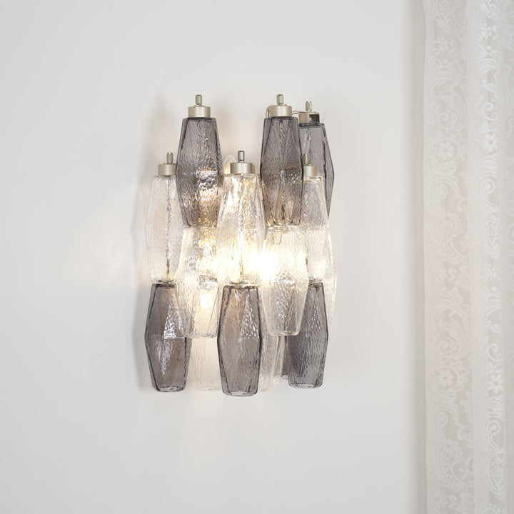 Rhombus Glass Wall Lamp