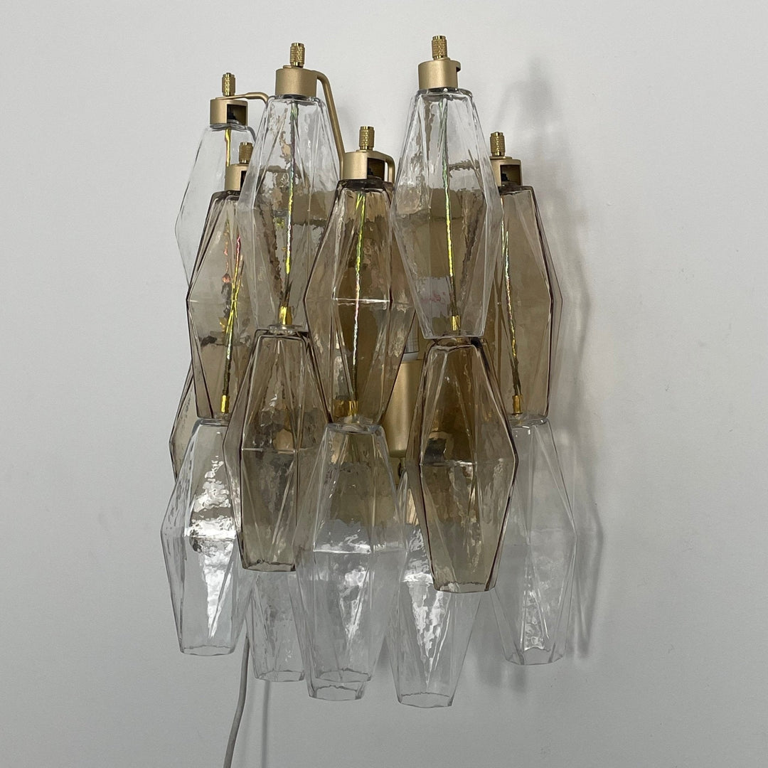 Rhombus Glass Wall Lamp