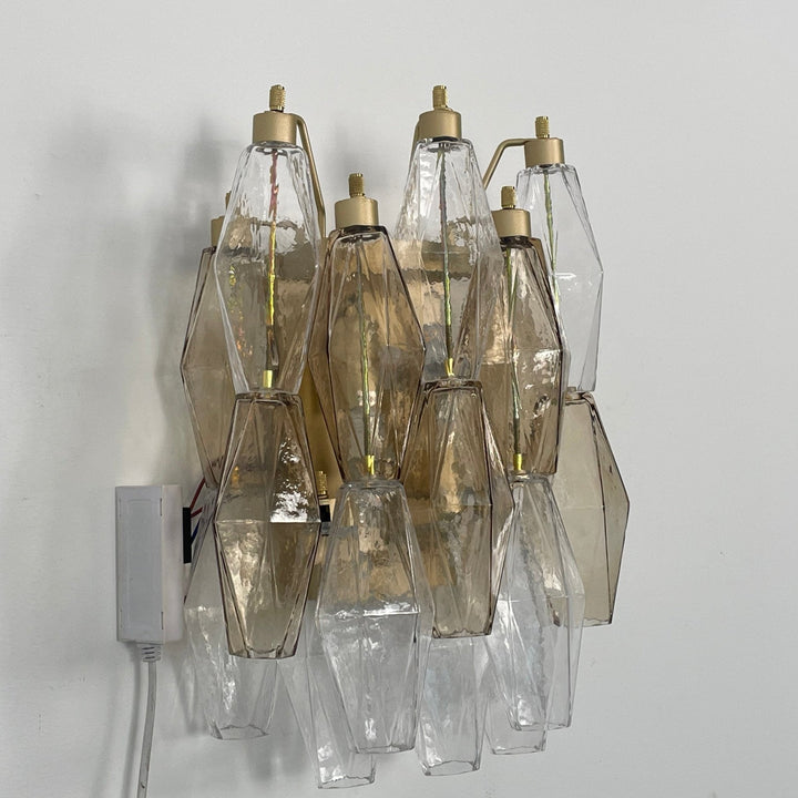 Rhombus Glass Wall Lamp