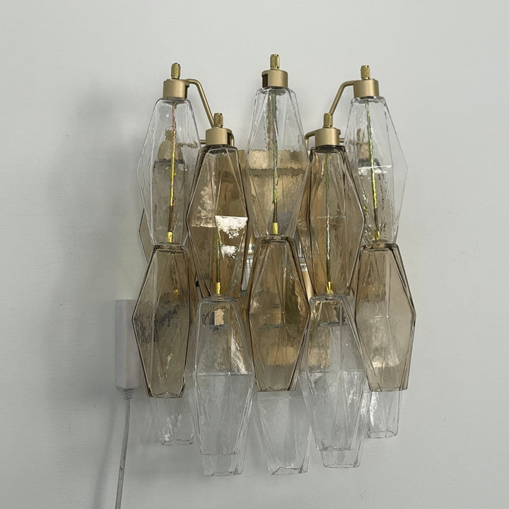 Rhombus Glass Wall Lamp