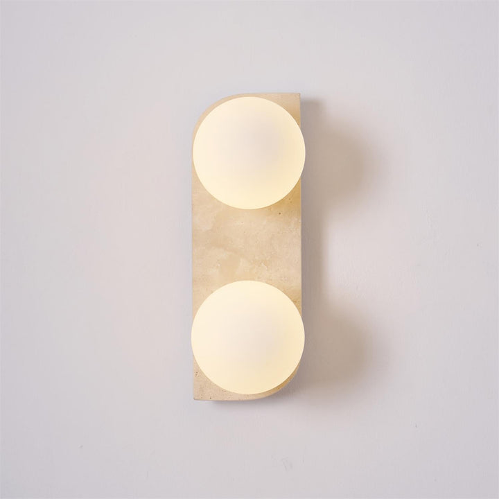 Elysian Travertine Wall Light