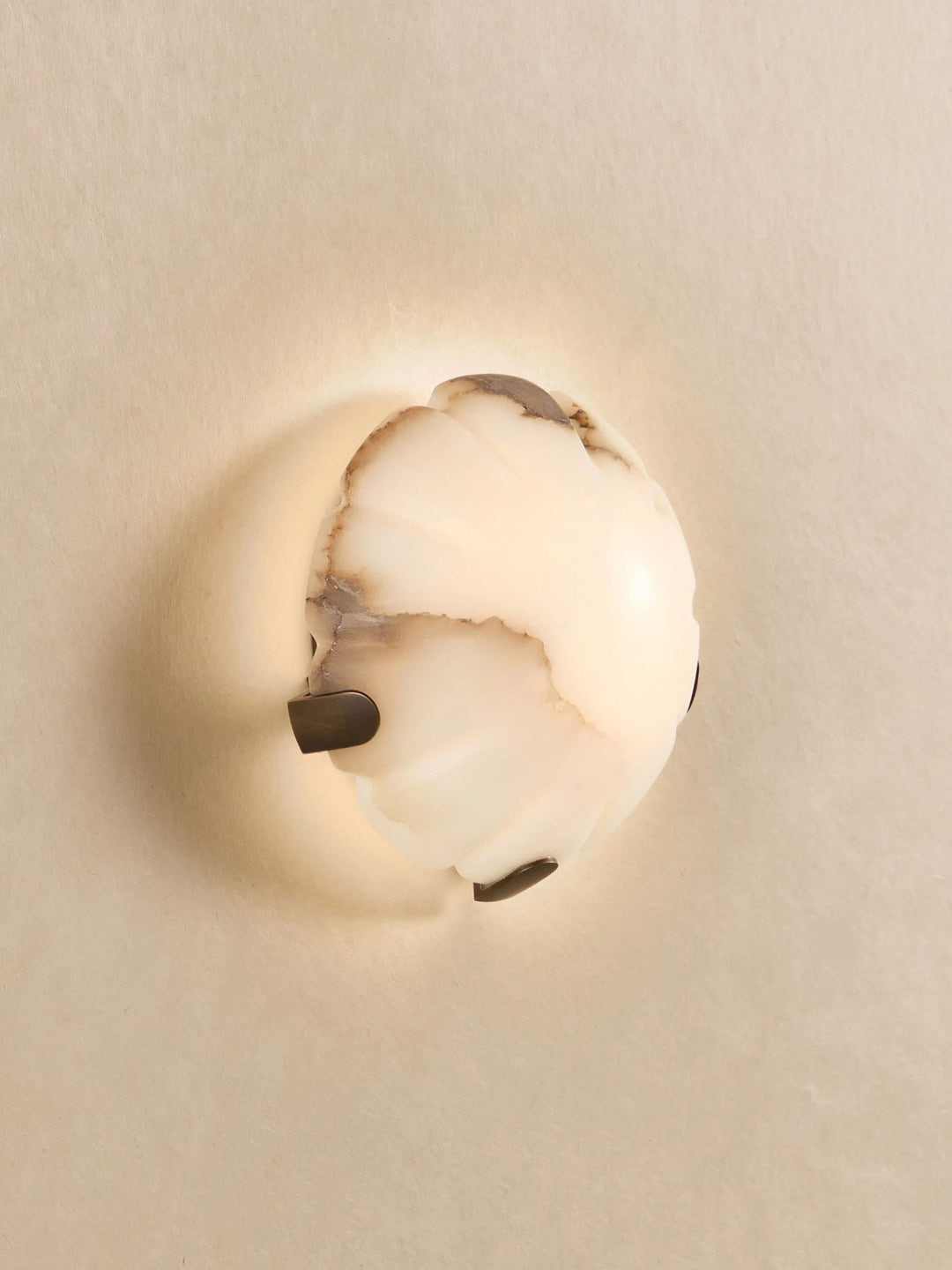 Noema Alabaster Wall Sconce