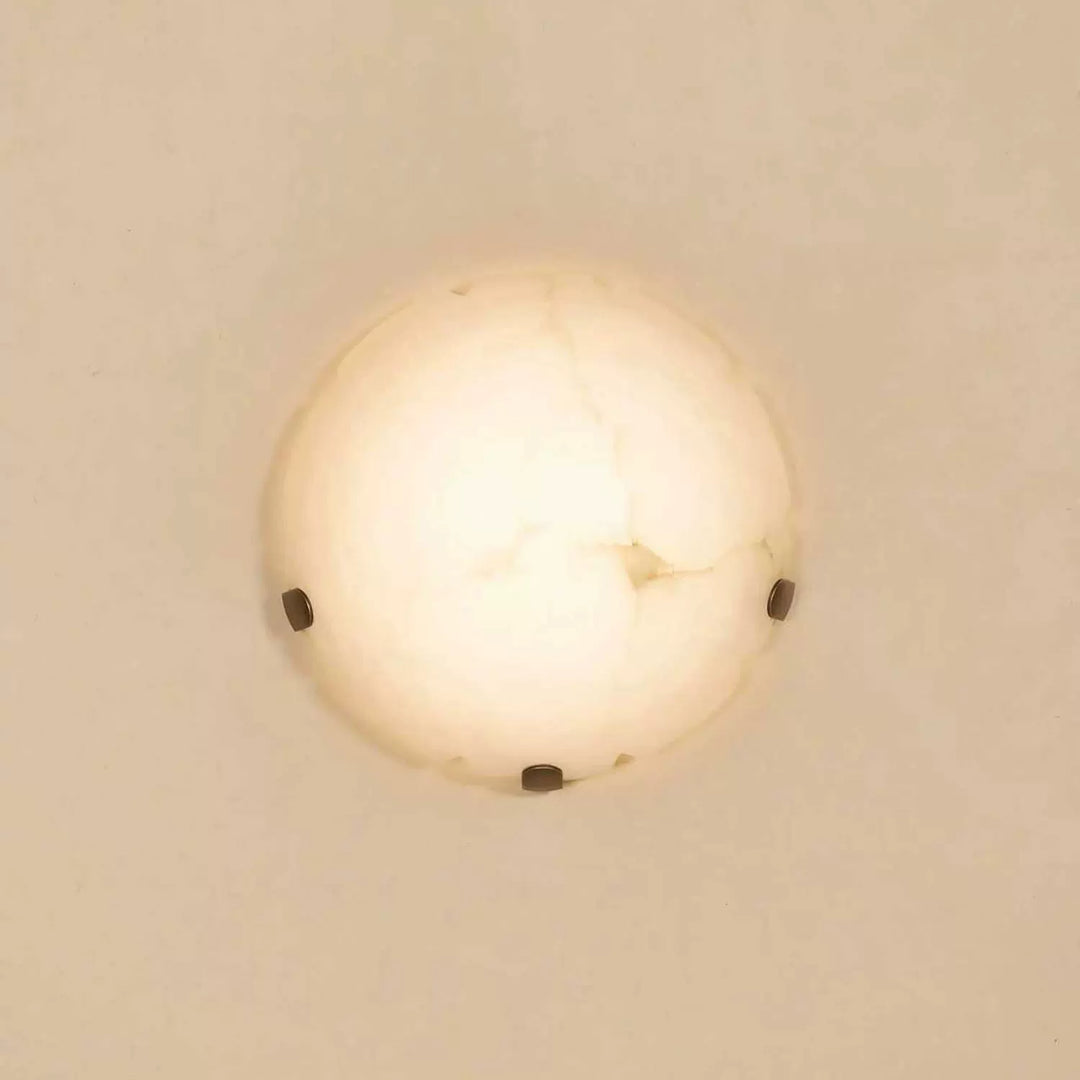 Noema Alabaster Wall Sconce