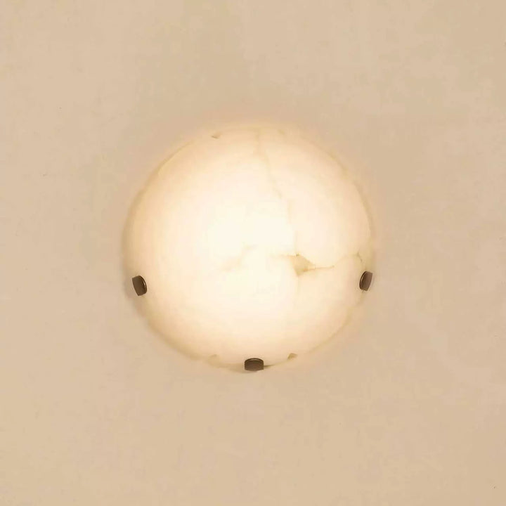 Noema Alabaster Wall Sconce