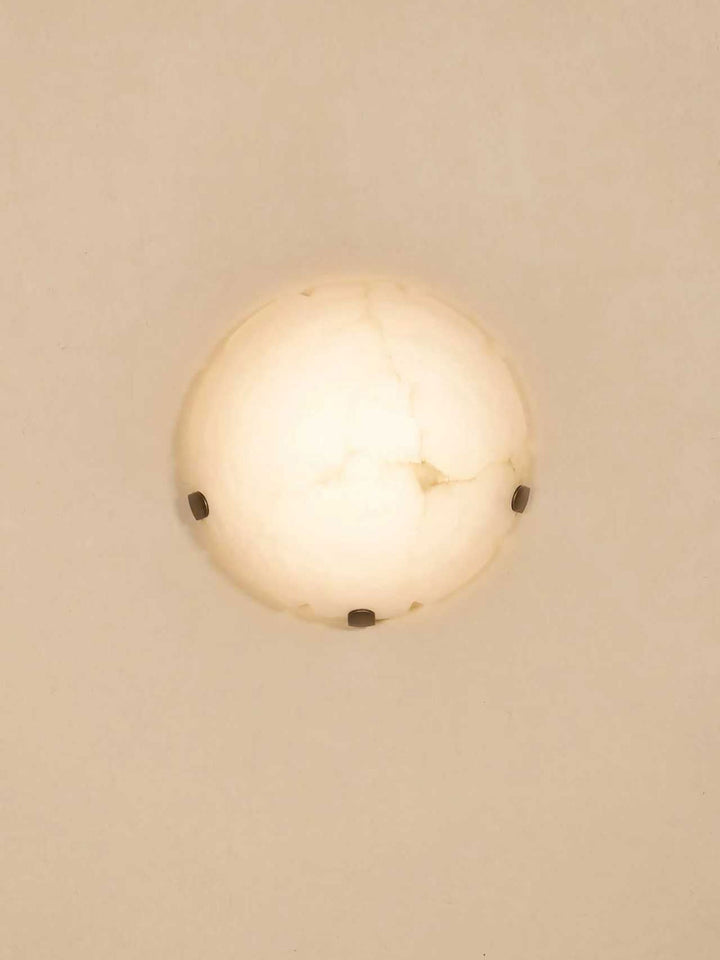 Noema Alabaster Wall Sconce