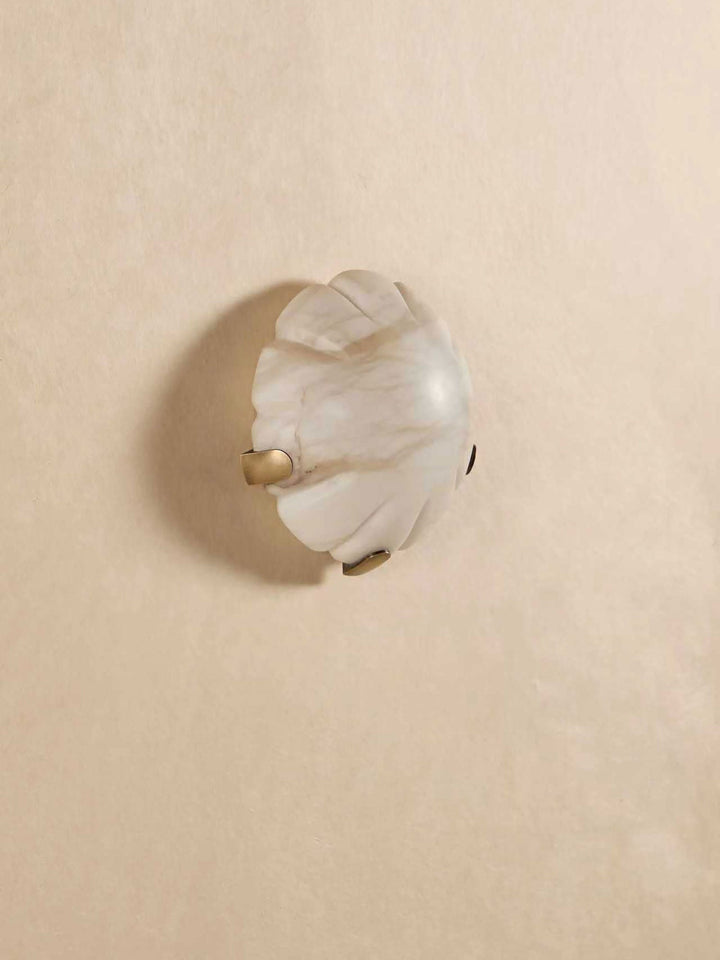 Noema Alabaster Wall Sconce