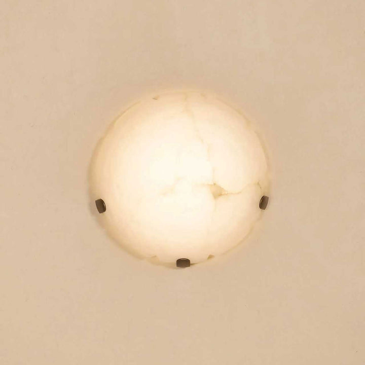 Noema Alabaster Wall Sconce