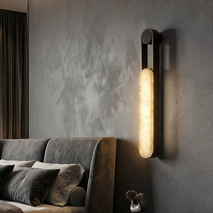 Norix Alabaster Frame Wall Light