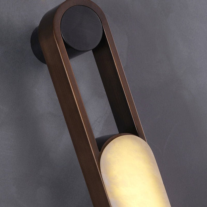Norix Alabaster Frame Wall Light