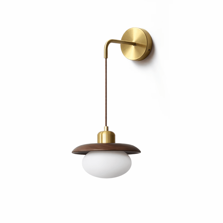 Norvyn Wood Drop Wall Lamp