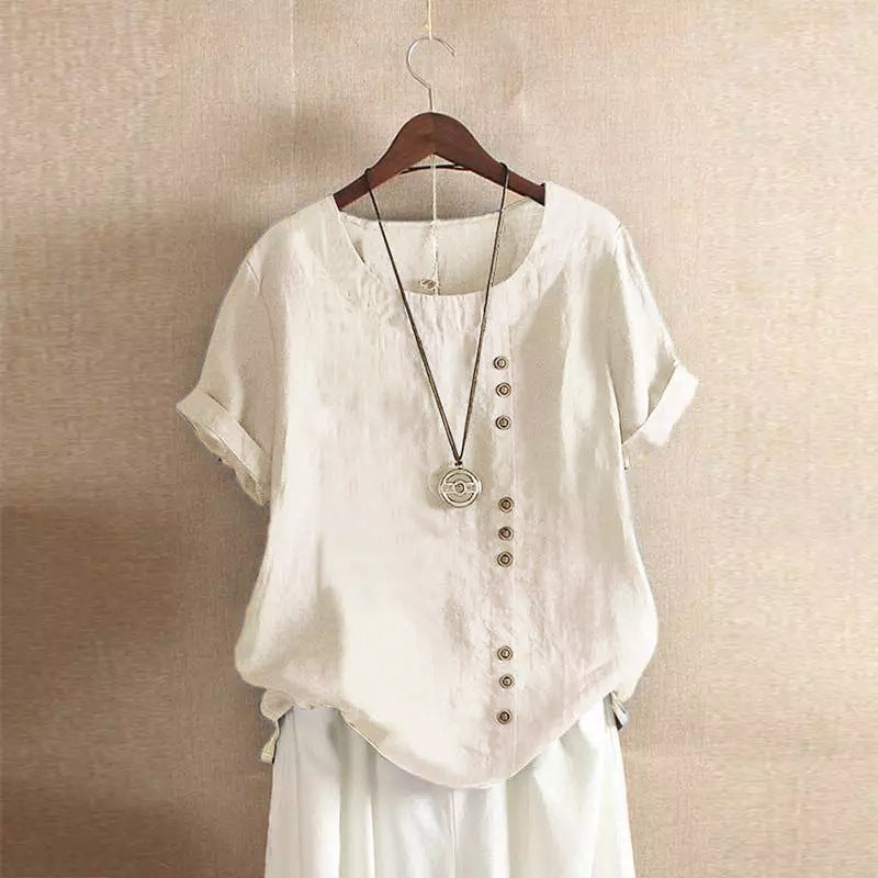 KATOENEN BLOUSE VOOR VROUWEN
