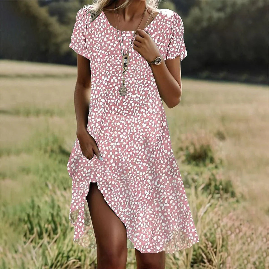 ZOMER MIDI JURK VOOR VROUWEN
