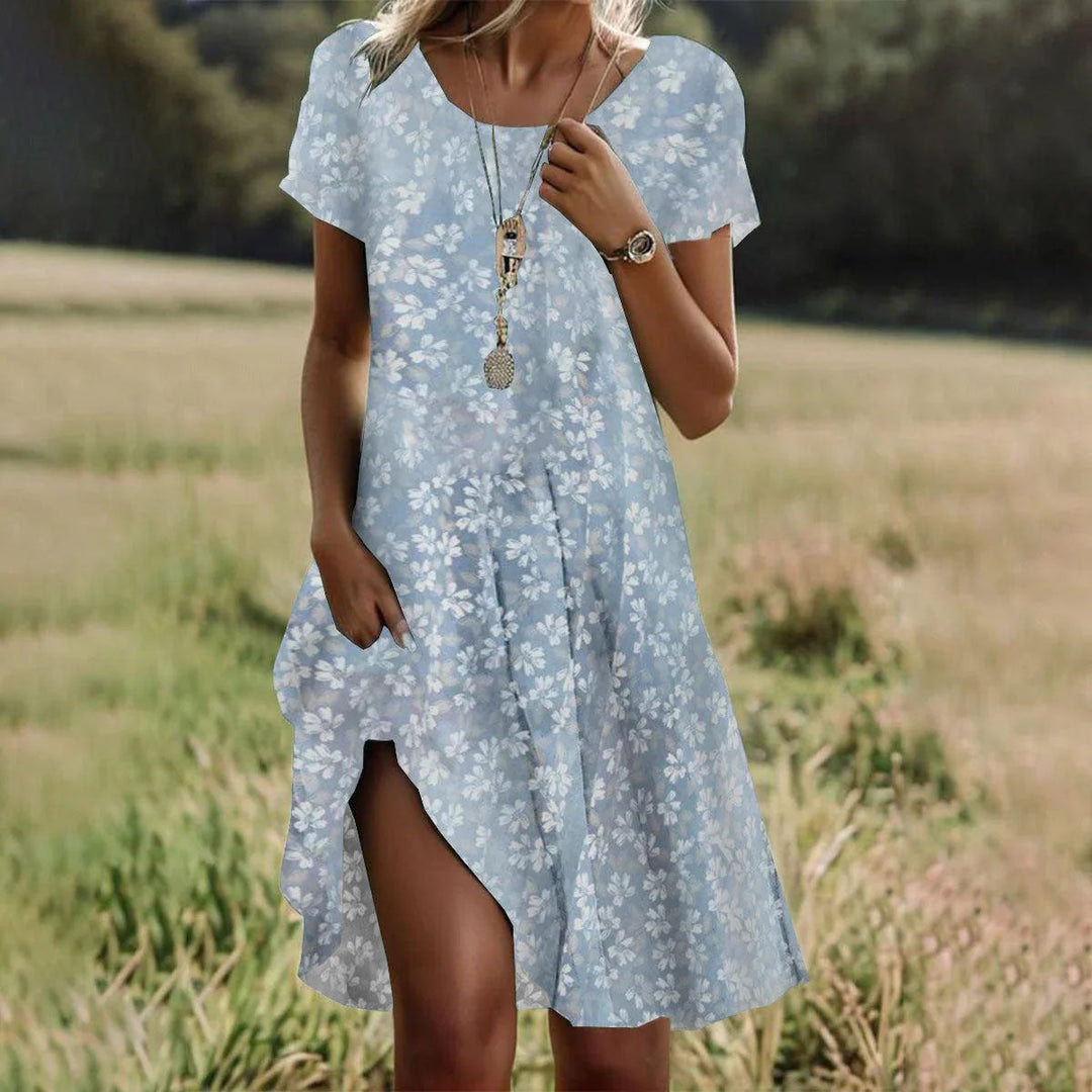 ZOMER MIDI JURK VOOR VROUWEN