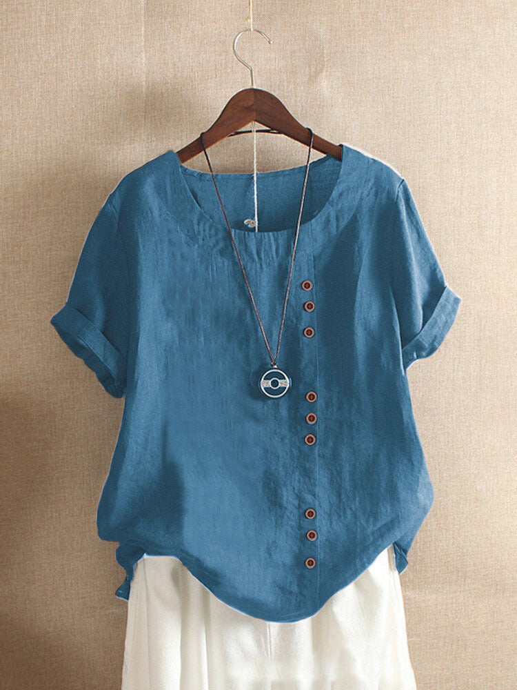 KATOENEN BLOUSE VOOR VROUWEN