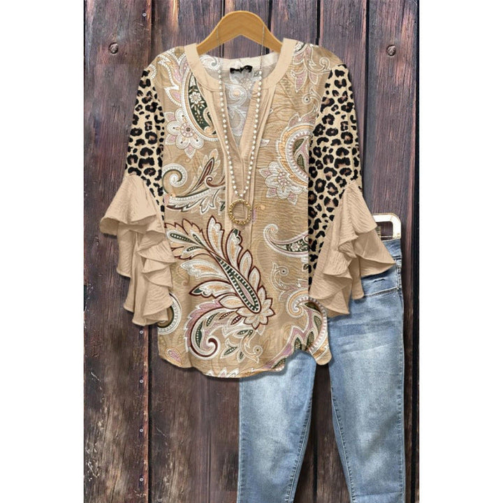 BLOUSE MET VOLANTEN VOOR VROUWEN