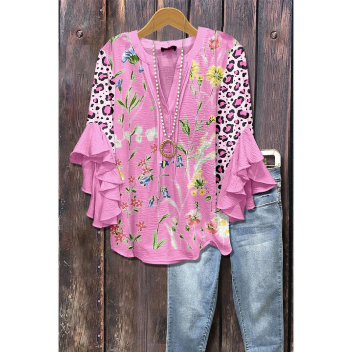 BLOUSE MET VOLANTEN VOOR VROUWEN