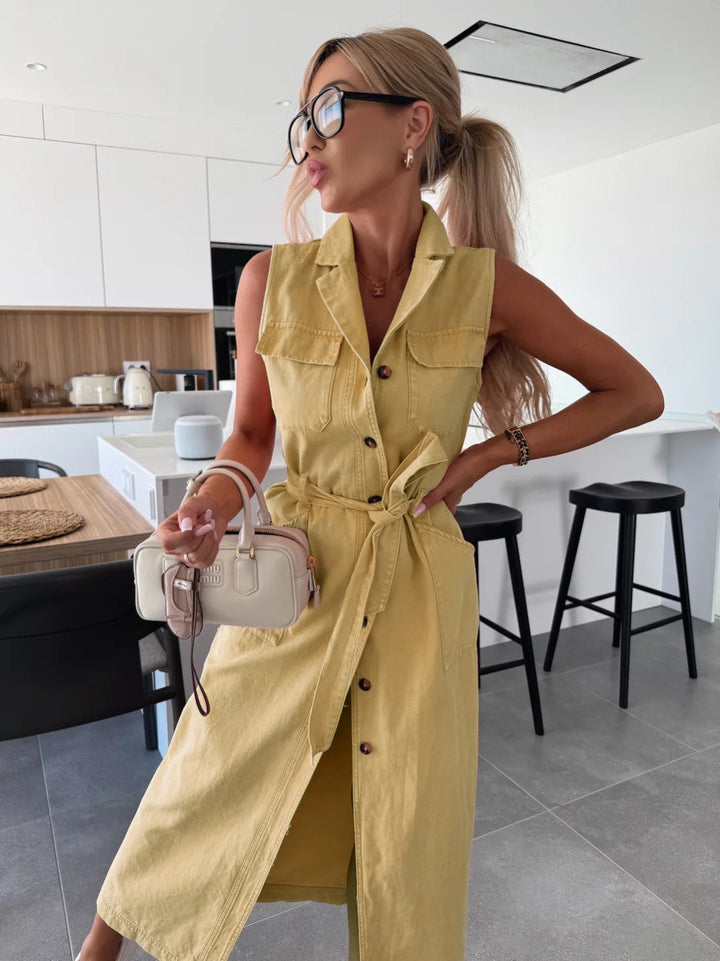 MODERNE JEANSJURK VOOR VROUWEN