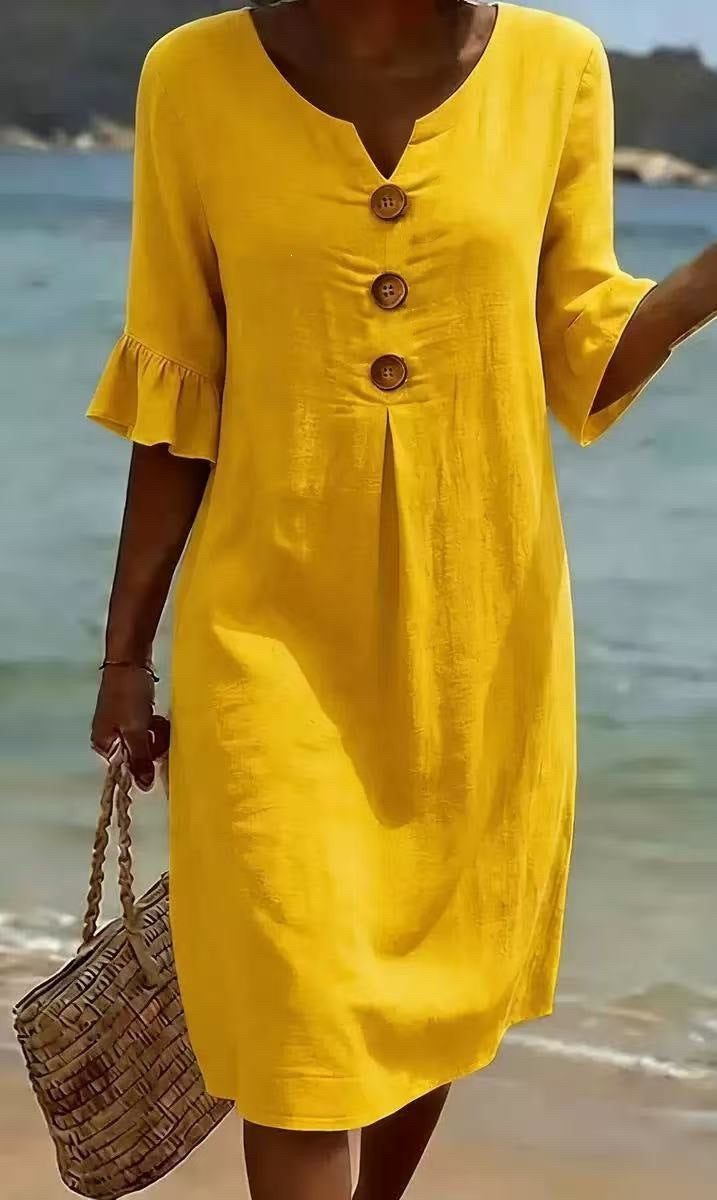 ELEGANTE LOSSE JURK VOOR VROUWEN