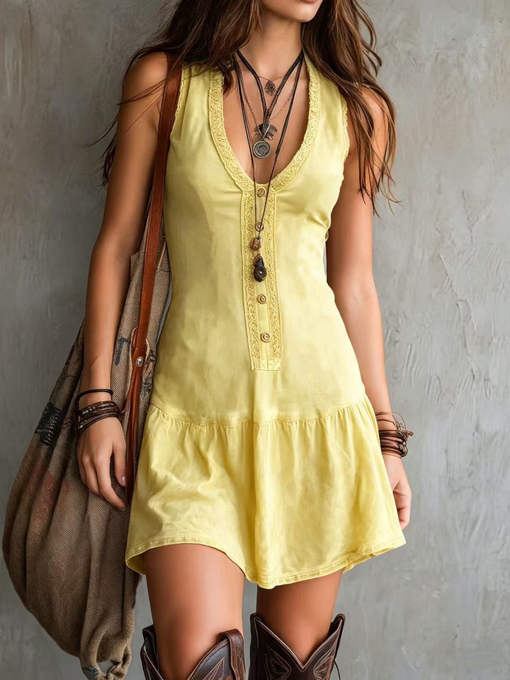 ZOMERSE BOHEMIAN JURK VOOR DAMES