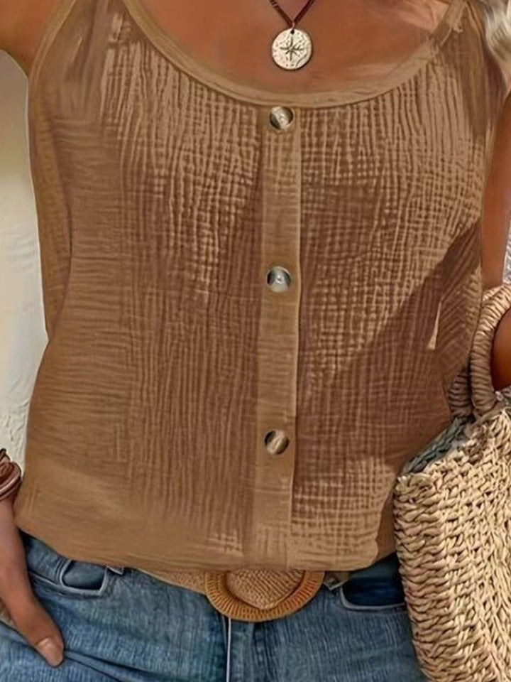 BLOUSE MET FIJNE SCHOUDELBANDJES VOOR VROUWEN