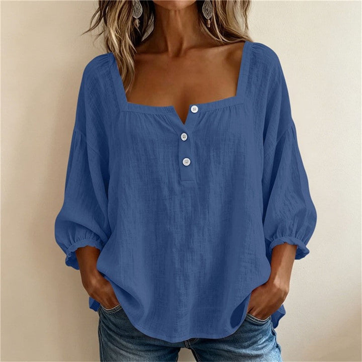 LINNEN BLOUSE VOOR VROUWEN