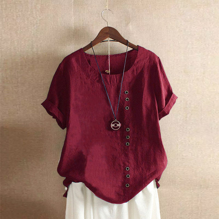KATOENEN BLOUSE VOOR VROUWEN