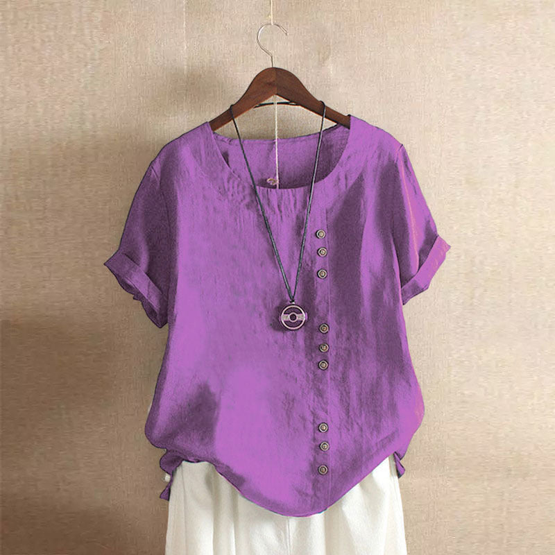 KATOENEN BLOUSE VOOR VROUWEN