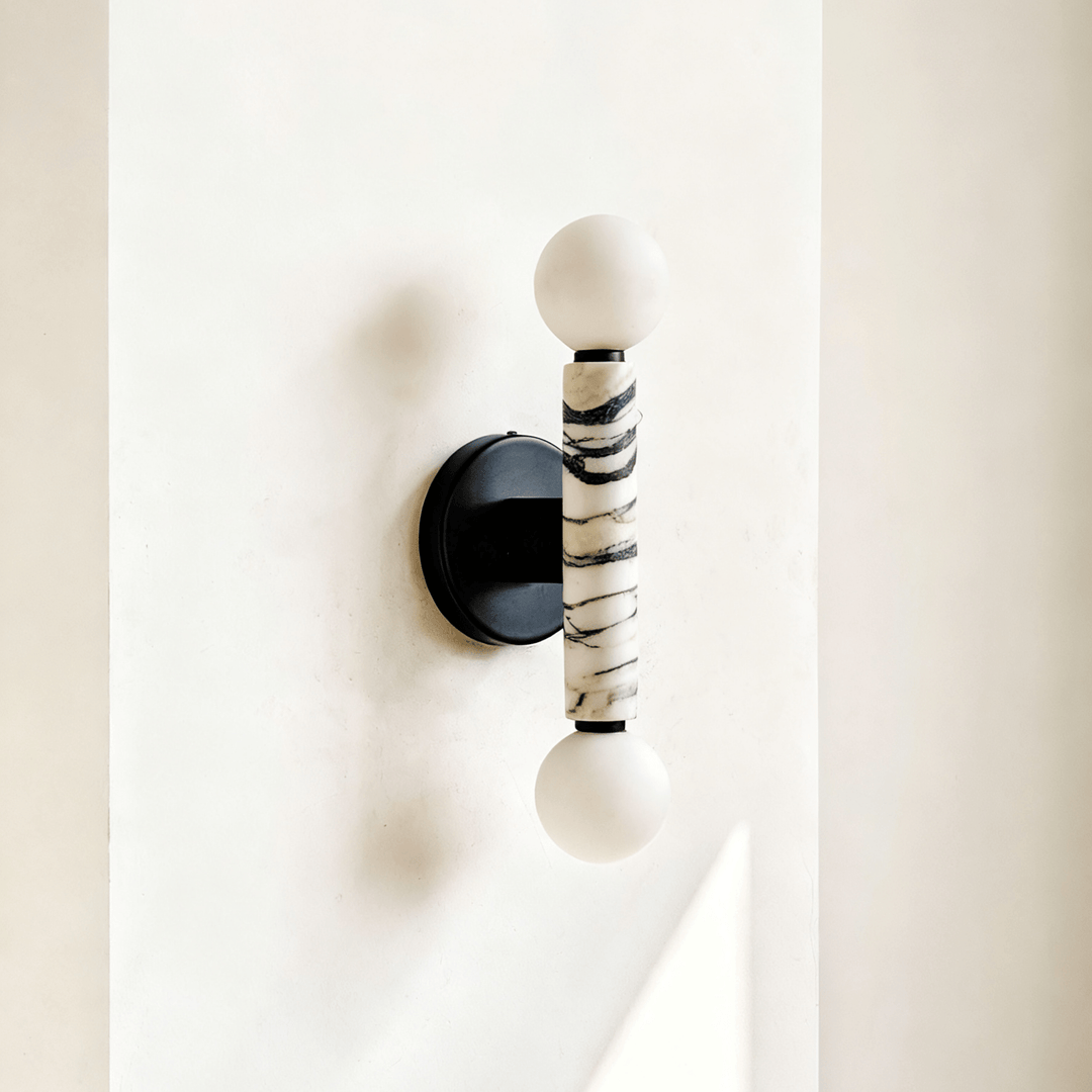 Obelisk Orb Sconce