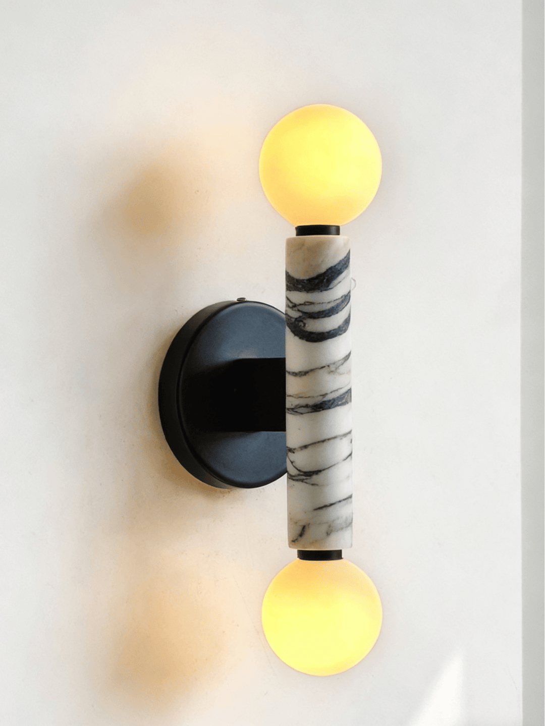 Obelisk Orb Sconce