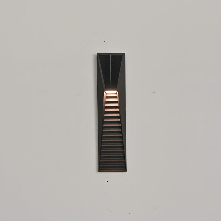 Obsidian Path Solar Outdoor Wall Light