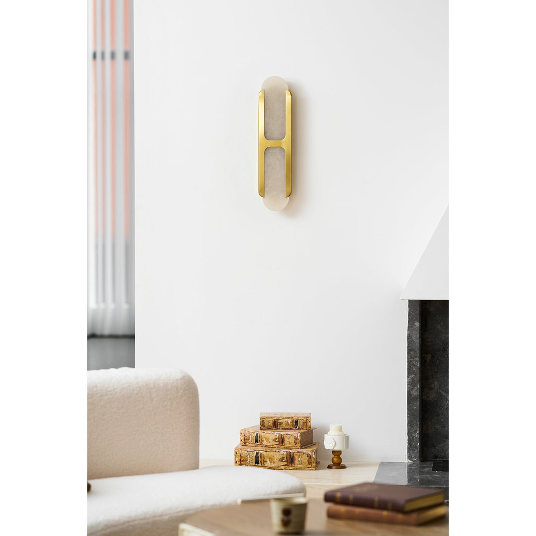Odin Alabaster Wall Sconce
