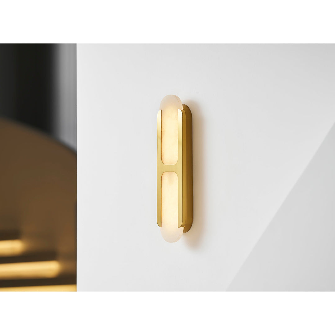 Odin Alabaster Wall Sconce