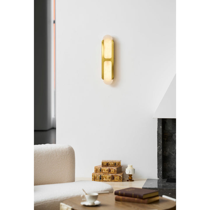 Odin Alabaster Wall Sconce