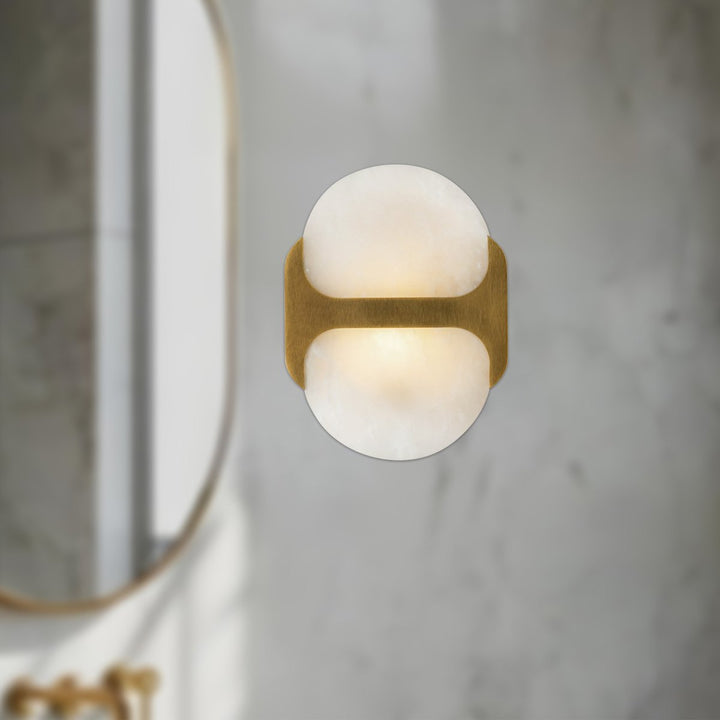 Odin Alabaster Wall Sconce