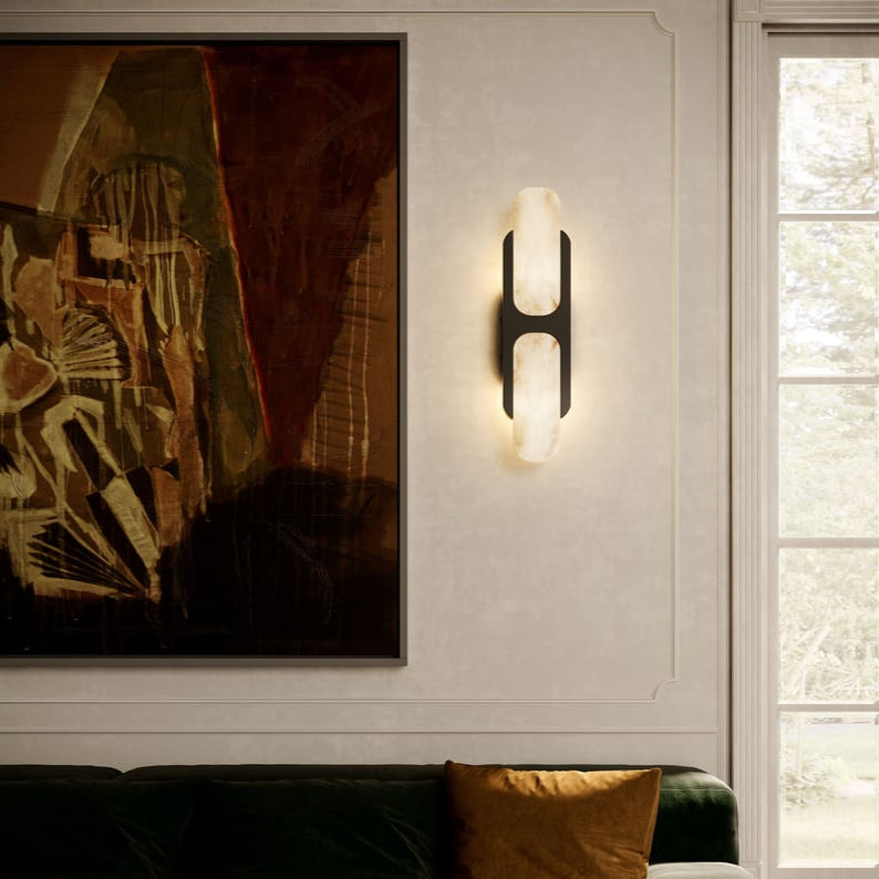 Odin Alabaster Wall Sconce
