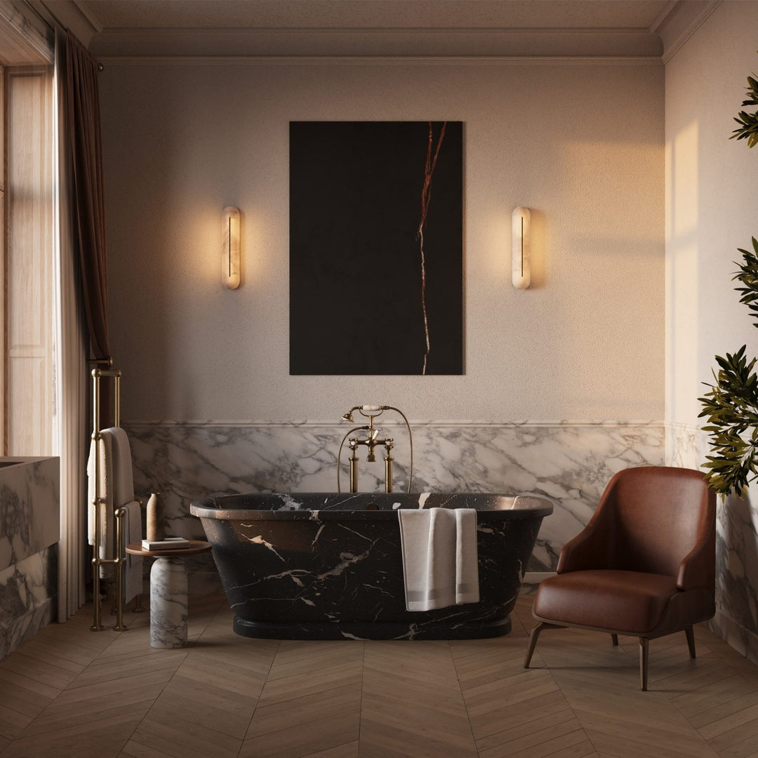 Orbison Alabaster Wall Lamp