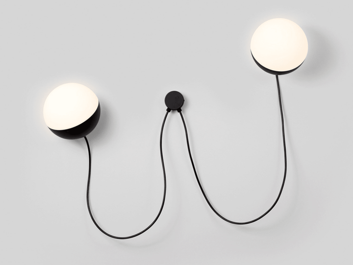 Orbit Dual Globe Wall Lamp