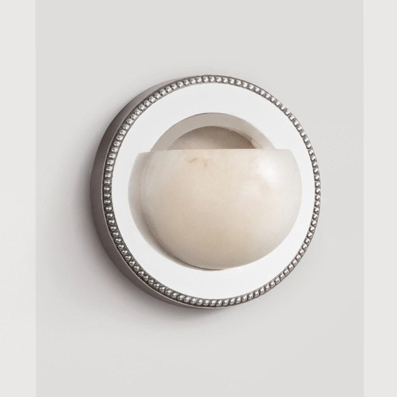 Orbit Pearl Alabaster Wall Light