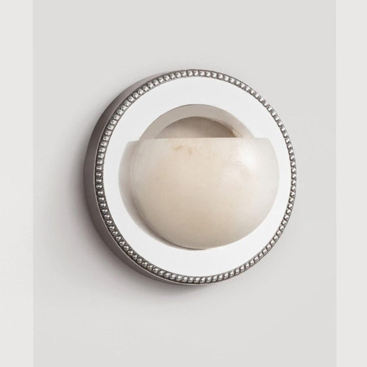 Orbit Pearl Alabaster Wall Light