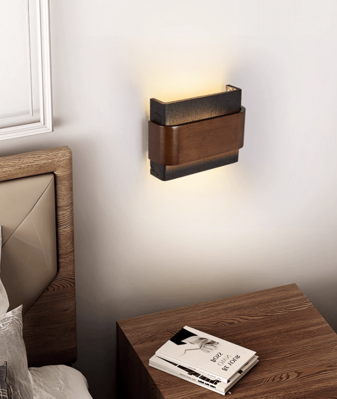 Orin Travertine Wall Light