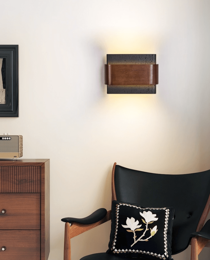 Orin Travertine Wall Light