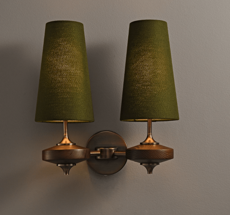 Orlan Twin Shade Wall Sconce