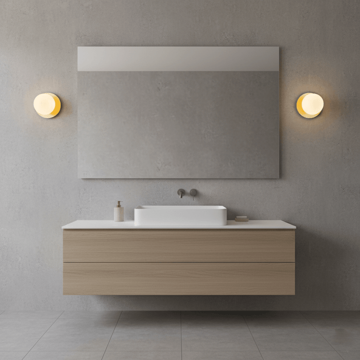 Orrila Dawn Alabaster Sconce