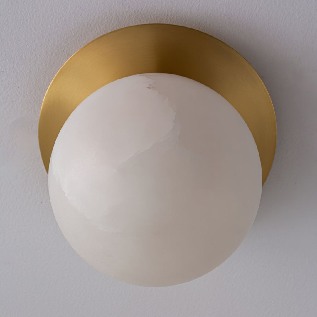 Orrila Dawn Alabaster Sconce