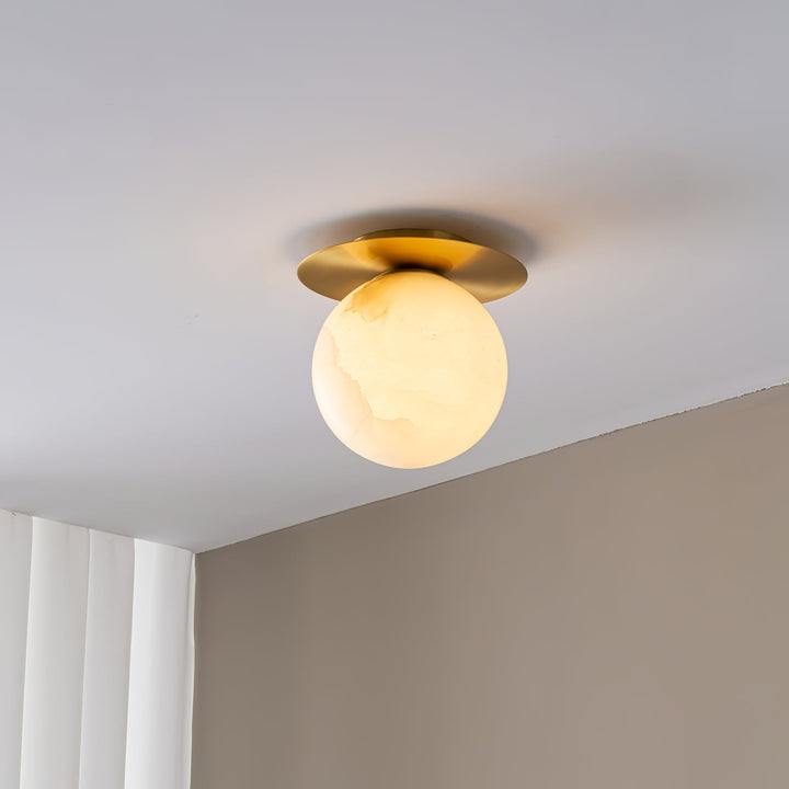 Orrila Dawn Alabaster Sconce
