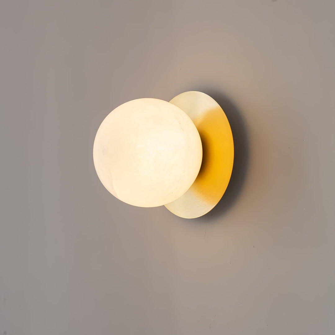 Orrila Dawn Alabaster Sconce