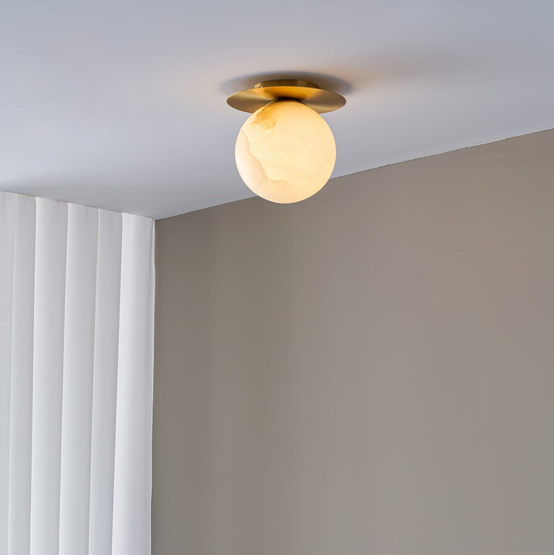 Orrila Dawn Alabaster Sconce